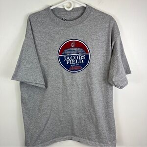 Cleveland Indians Jacobs Field Tshirt Chief Wahoo MLB Lee Sport Adult XL  2007
